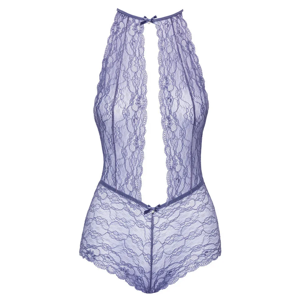 Kissable Delicate Lace Halterneck