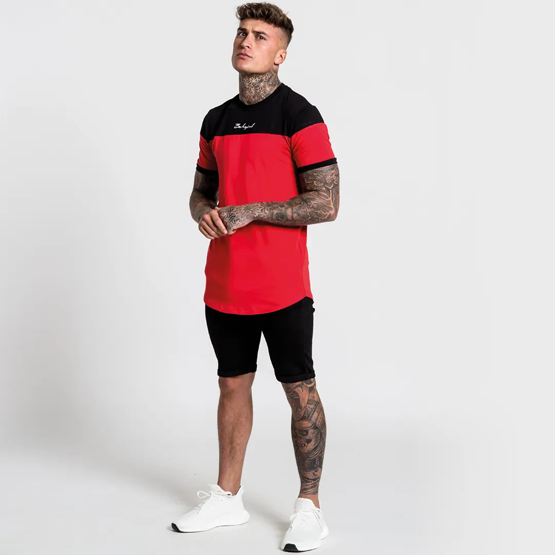 Klass Tee - Black/Red