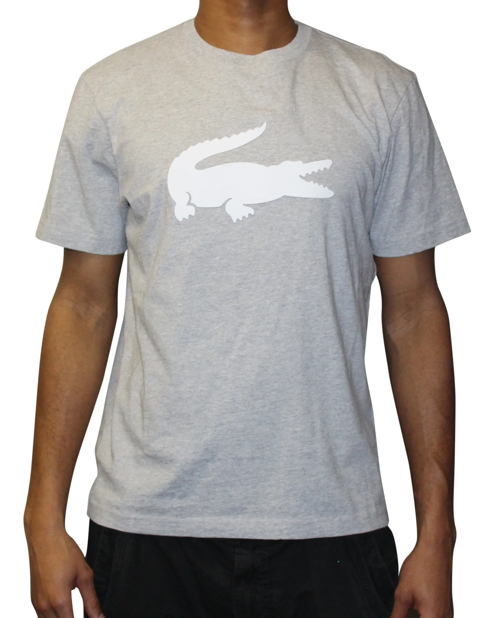 Lacoste Men's Tonal Crocodile Graphic-Print T-Shirt