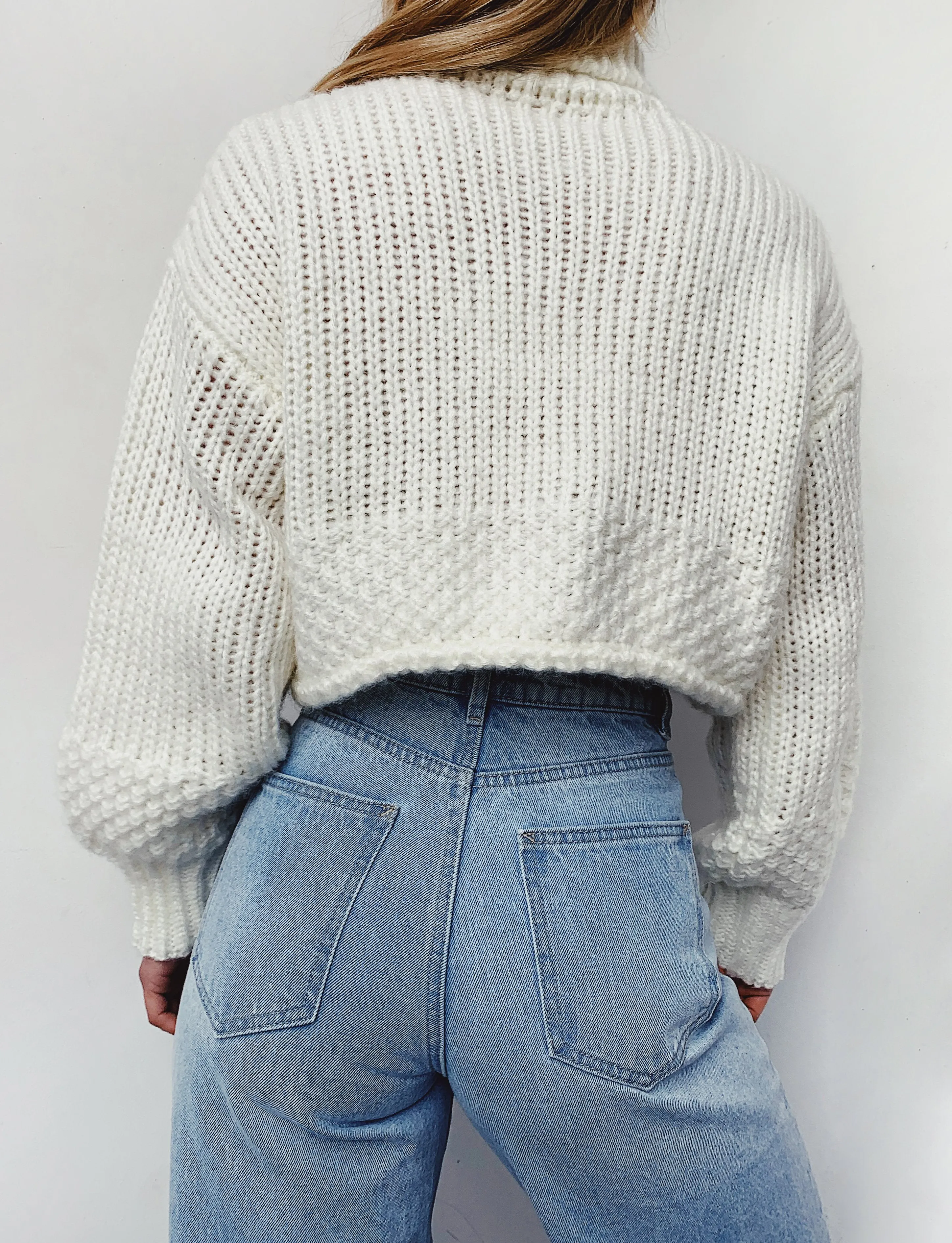 Leonardo Knit Jumper - Cream