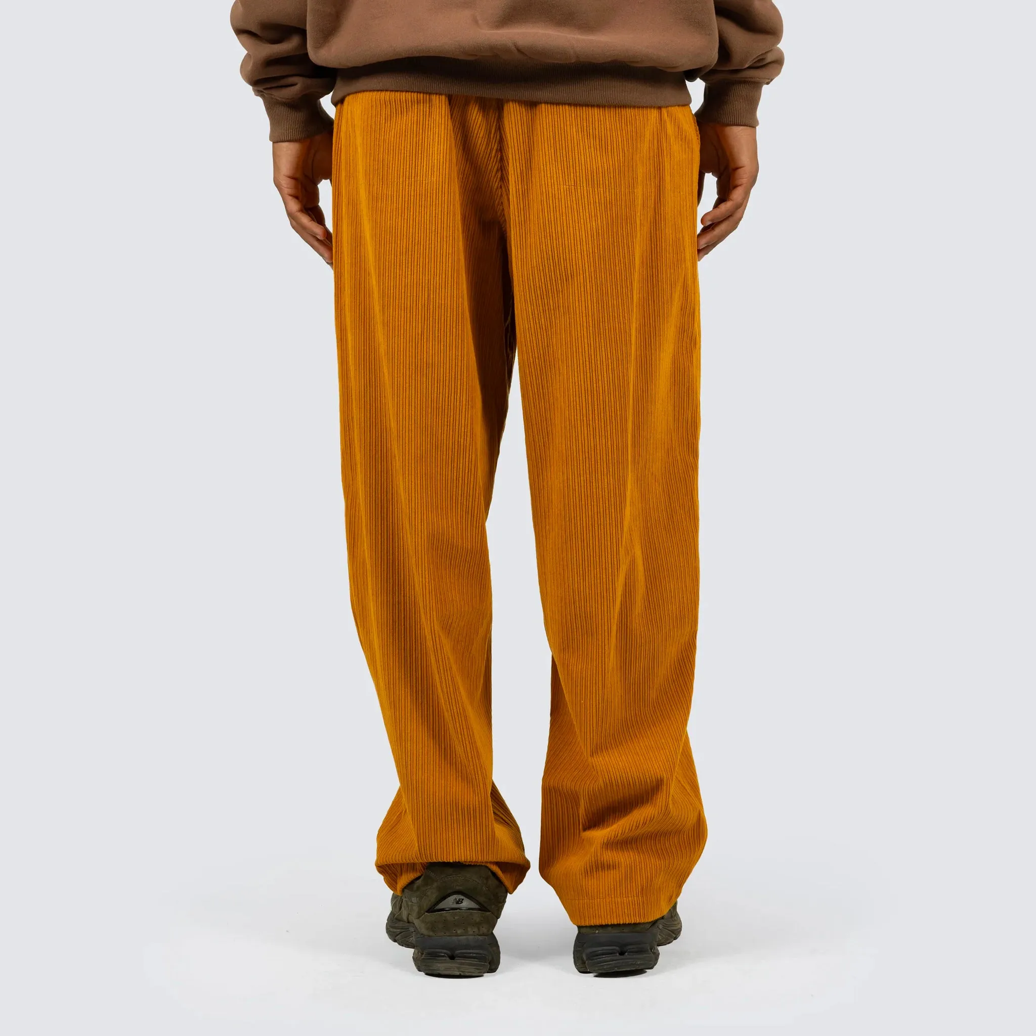 LEVY CORDUROY WIDE PANTS (Mustard)