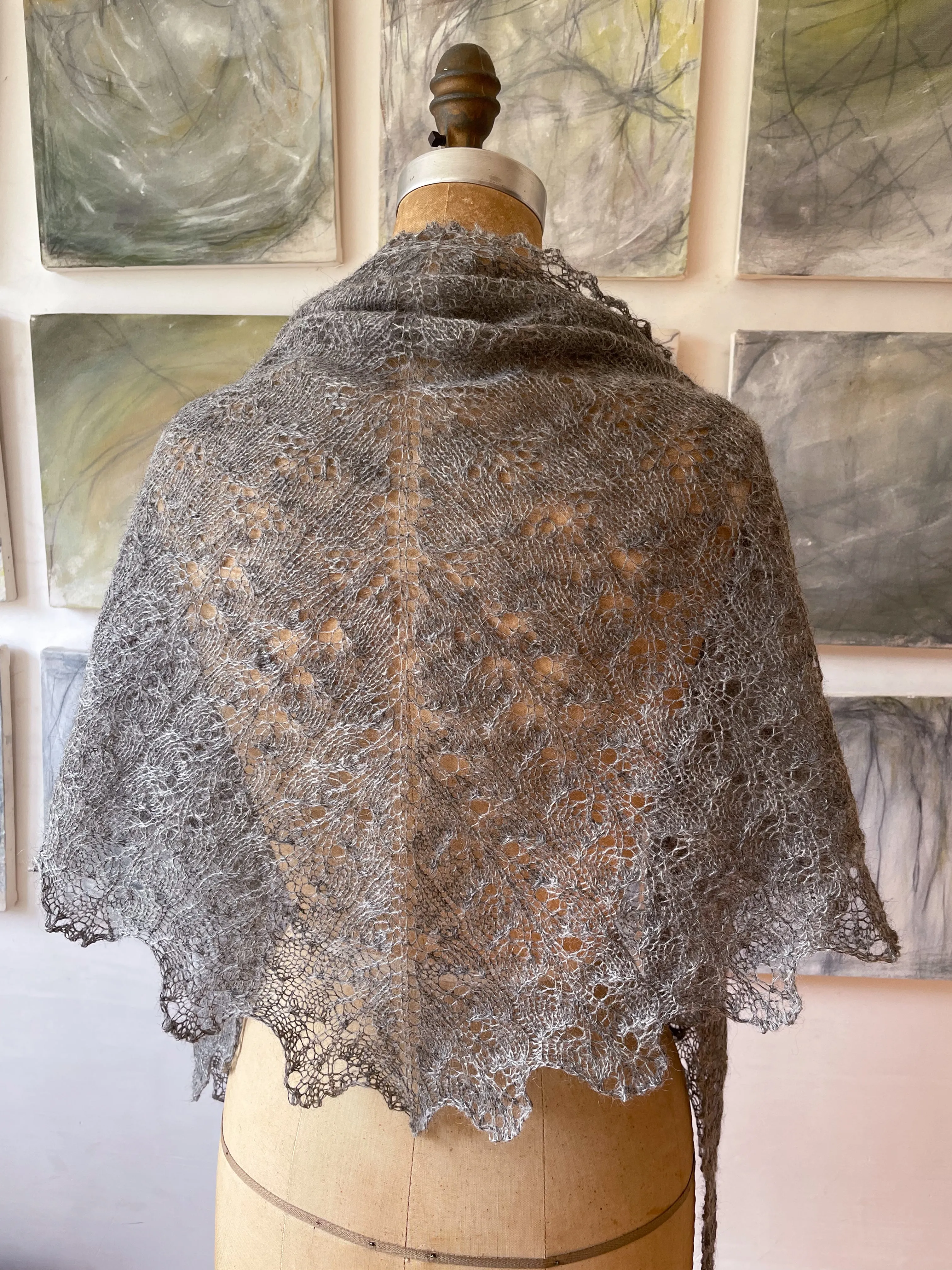 Lilac Season shawl <br/><small>knitting pattern</small>