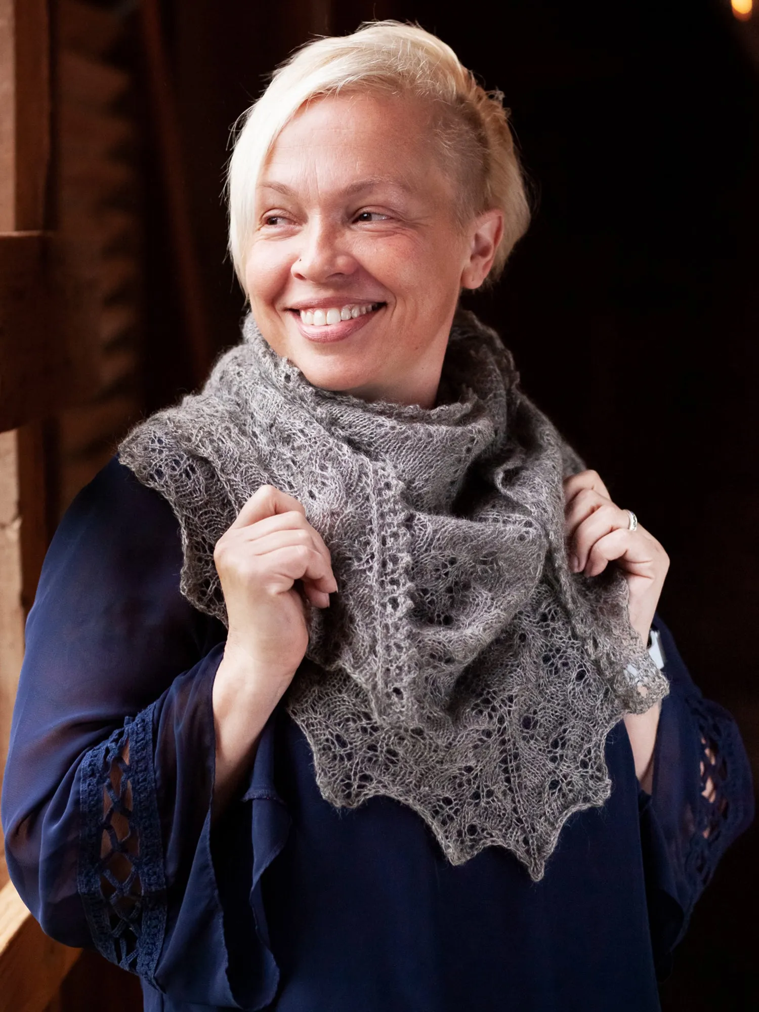 Lilac Season shawl <br/><small>knitting pattern</small>