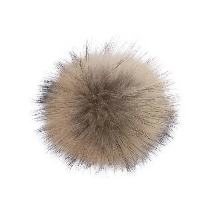 Lindo F Racoon Fur Pom Xl