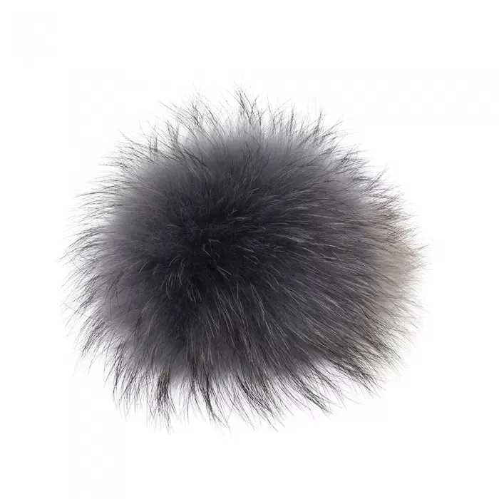 Lindo F Racoon Fur Pom Xl