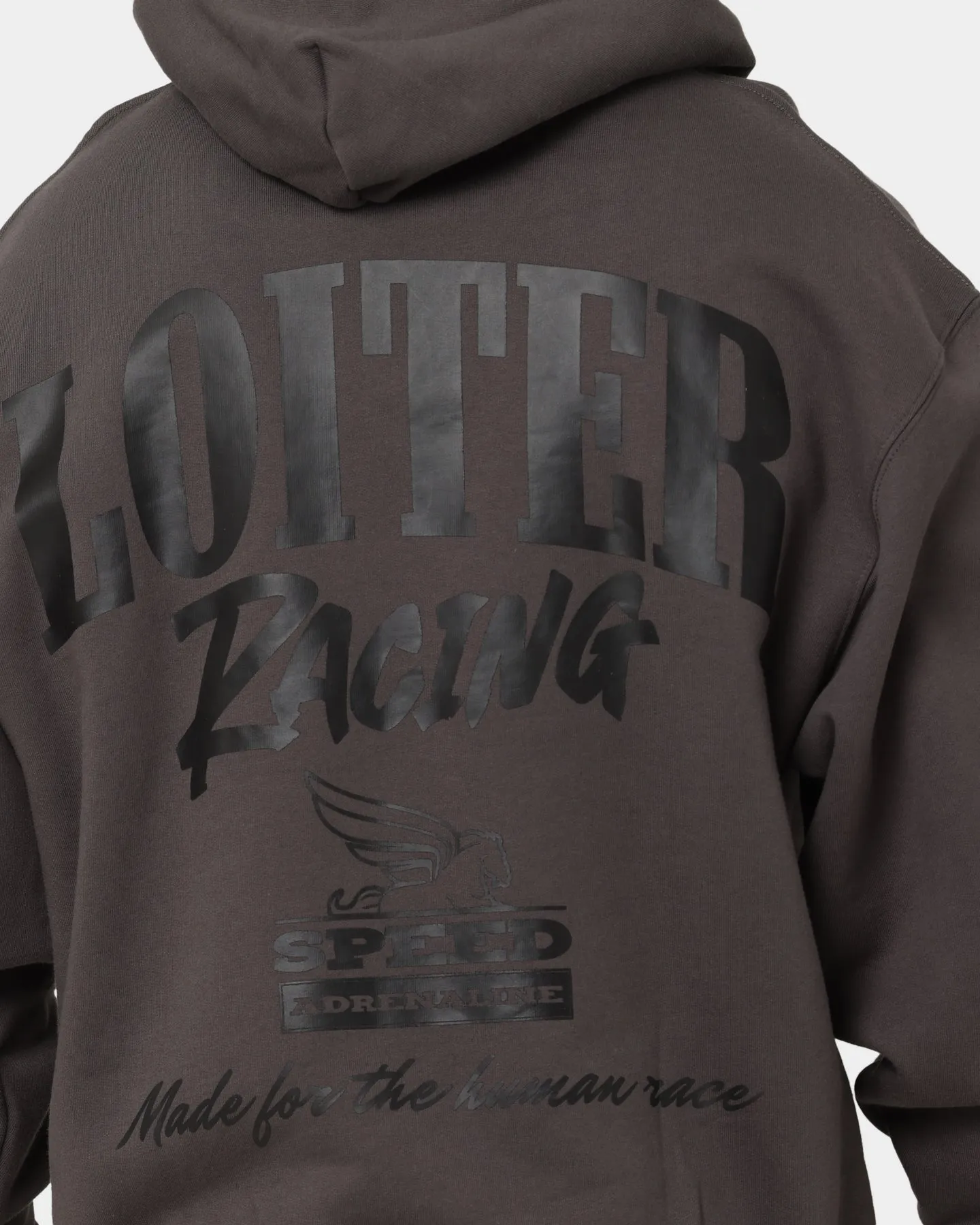 Loiter Team Premium Hoodie Charcoal