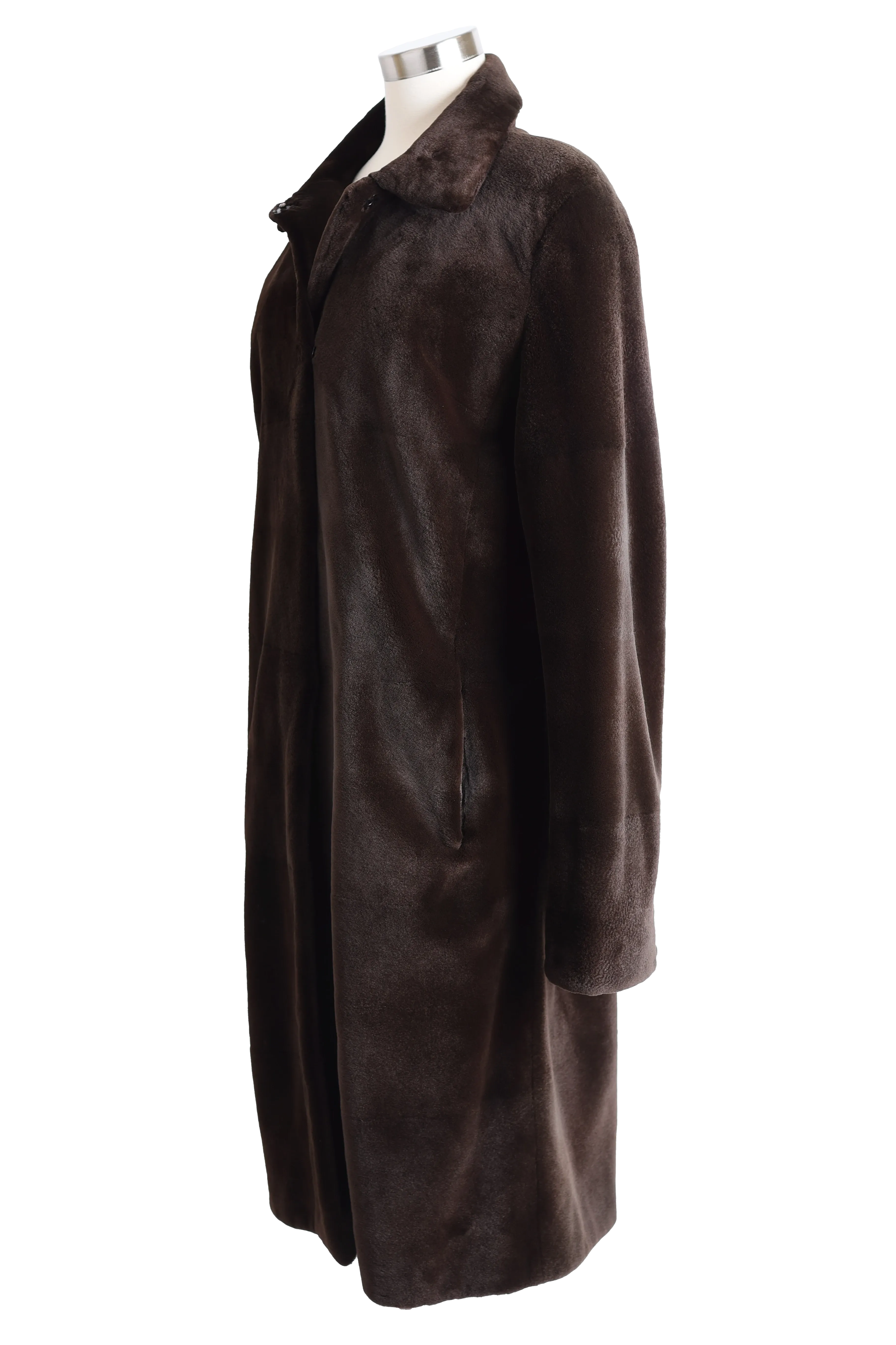 Long Sheared Mink Coat