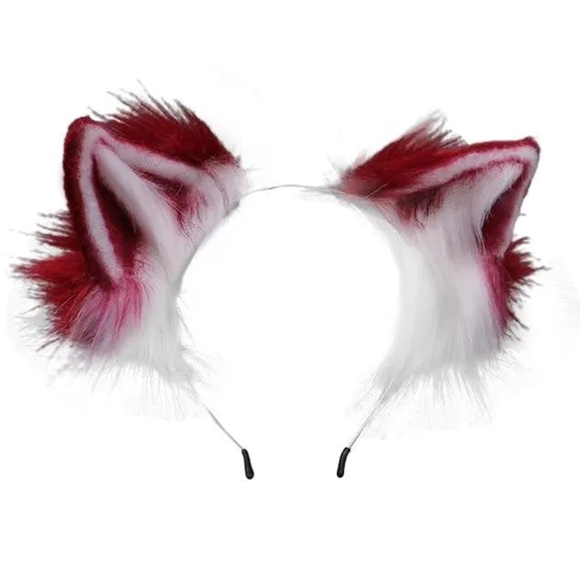 Luxurious Neko Ear Headband (10 Colors!)