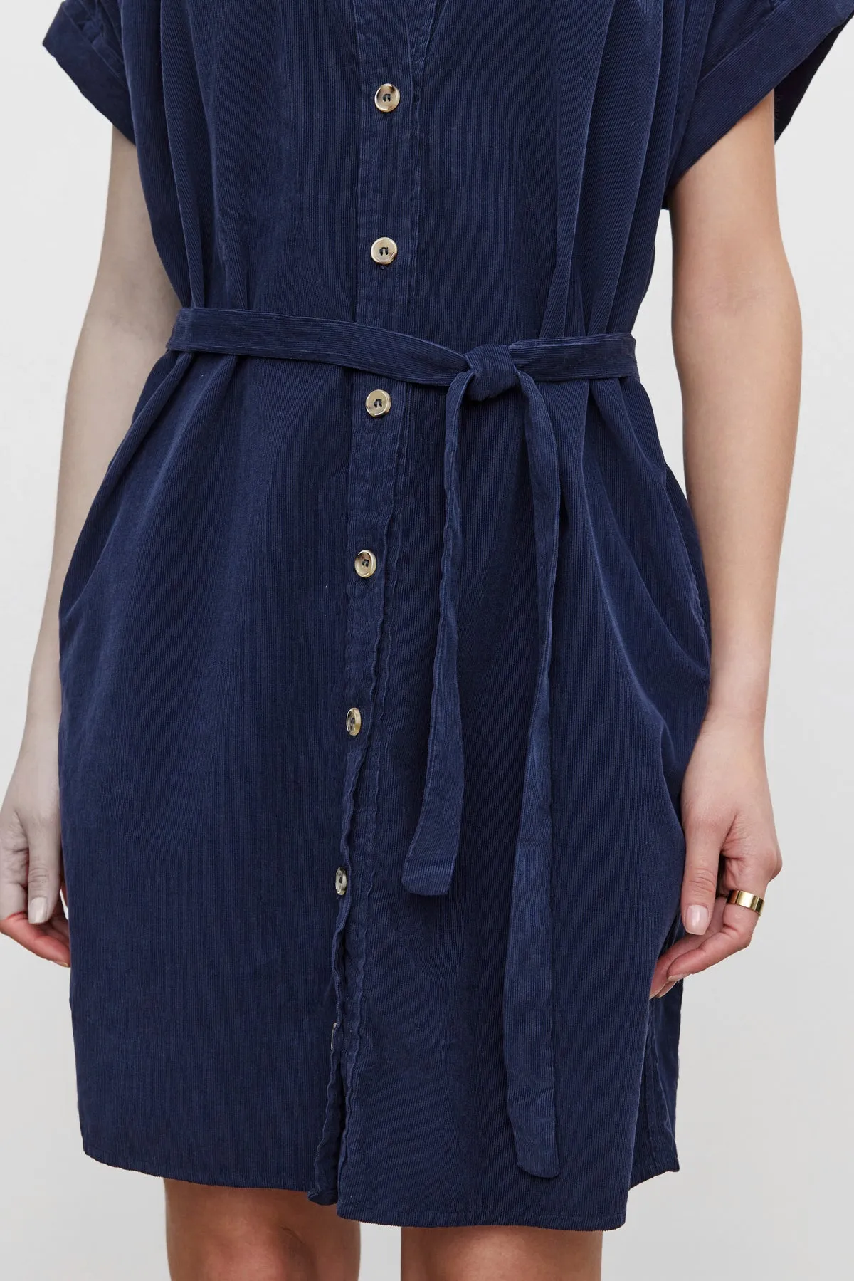 MACIE CORDUROY DRESS