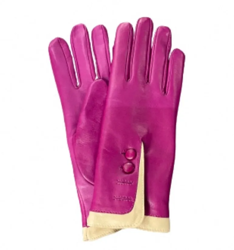 Maya 2 - Women's Fur Lined Leather Gloves