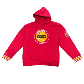 Men's Houston Rockets Mitchell & Ness HWC Chain Stitch Hoodie