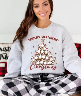 Merry Cluckin' Christmas Sweatshirt