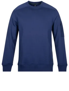 MOORE1 Crewneck Sweater Sapphire Blue