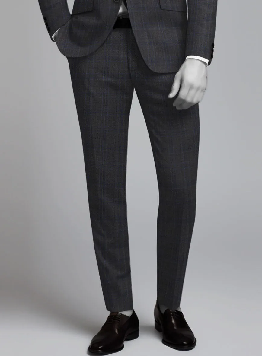 Napolean Gatsby's Charcoal Glen Wool Pants