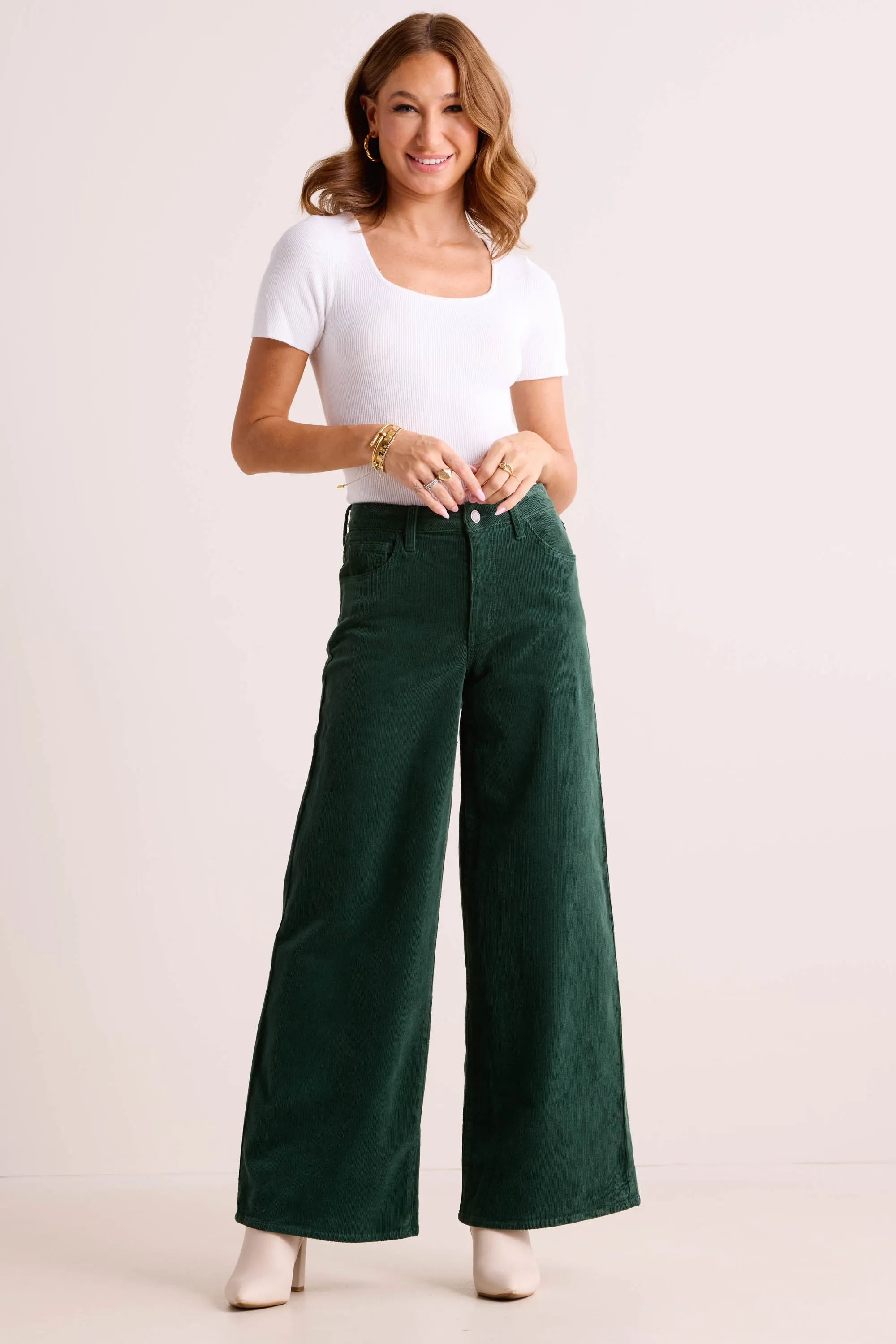 Natalie Pants - Green