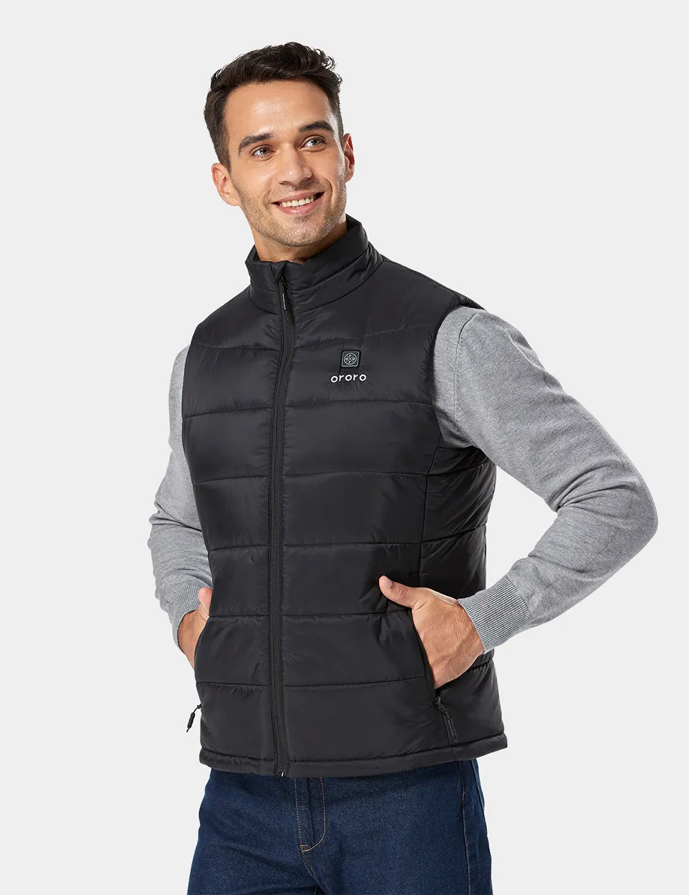 (Open-box) Men's Classic Heated Vest with B19G Battery - Black