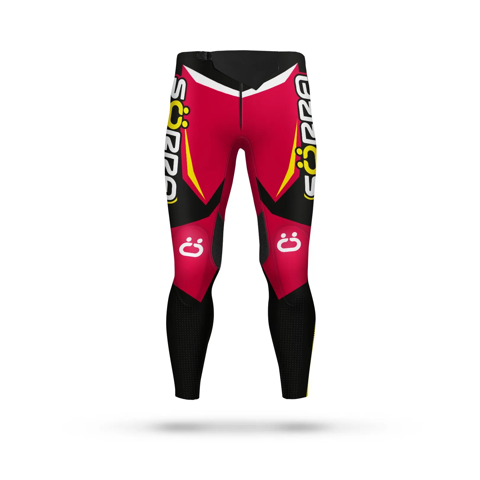 PANTS TRIAL SÖRRA 2 RACING BLACK AND YELLOW