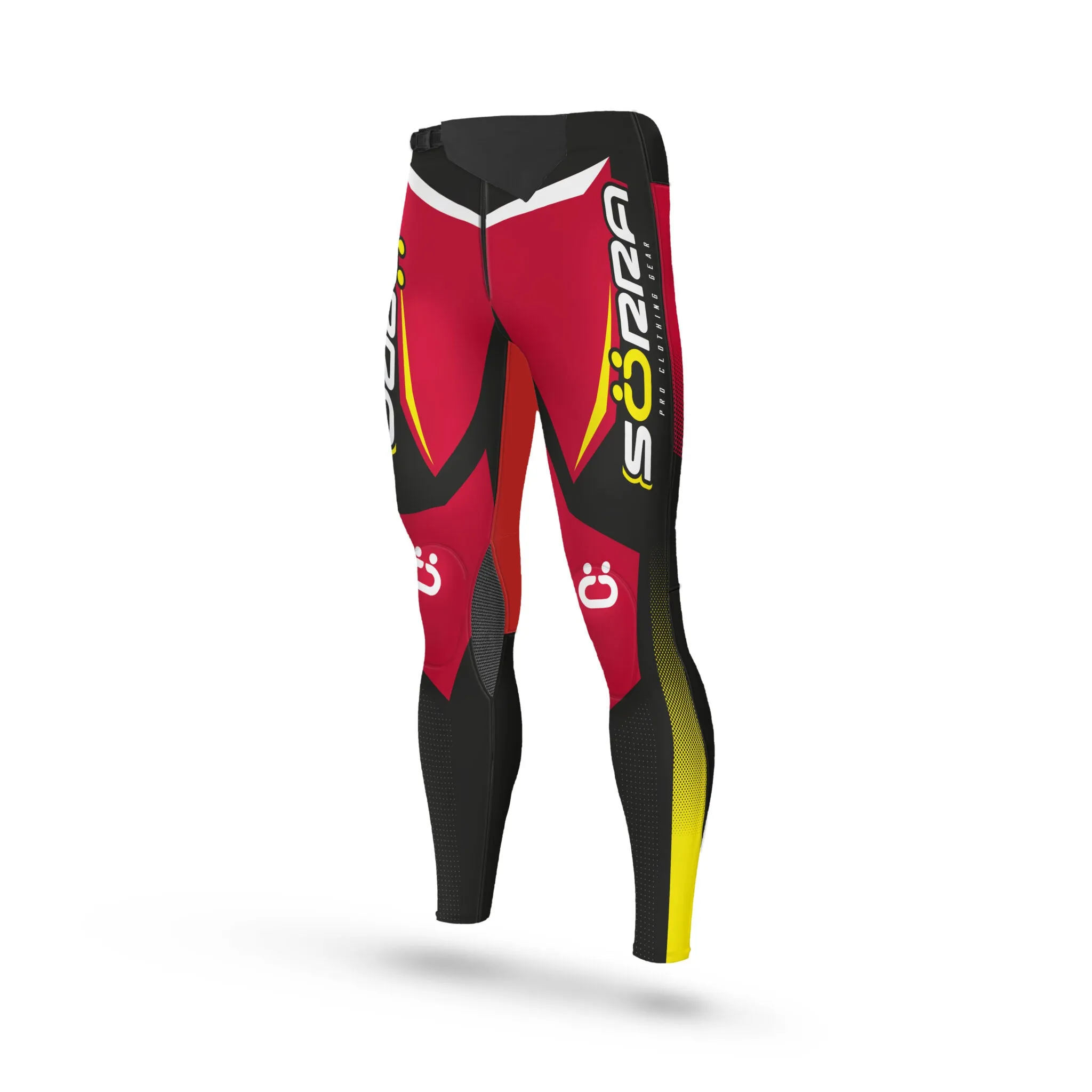 PANTS TRIAL SÖRRA 2 RACING BLACK AND YELLOW