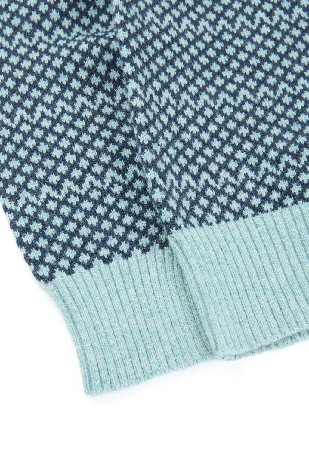 Patagonia Women's Recycled Wool-Blend Crewneck Sweater - Snowdrift: Thermal Blue