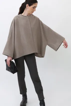 PELLERYN JACKET IN ITALIAN WOOL IN TAUPE