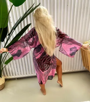 Pink Zizzi Kimono