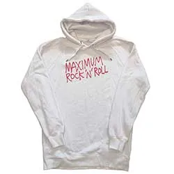 Primal Scream Unisex Pullover Hoodie: Maximum RnR (Back Print) (Ex-Tour)