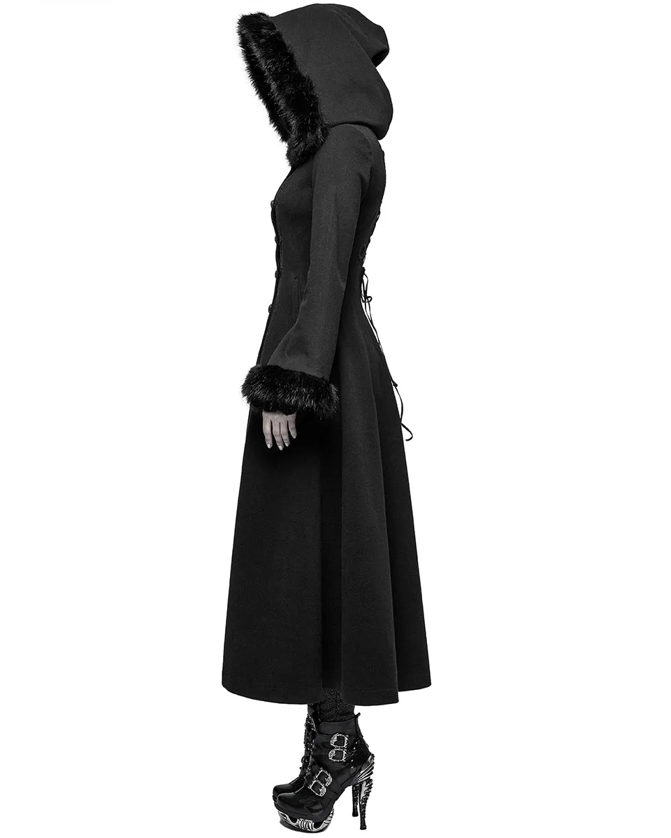 Punk Rave Solstice Womens Gothic Coat