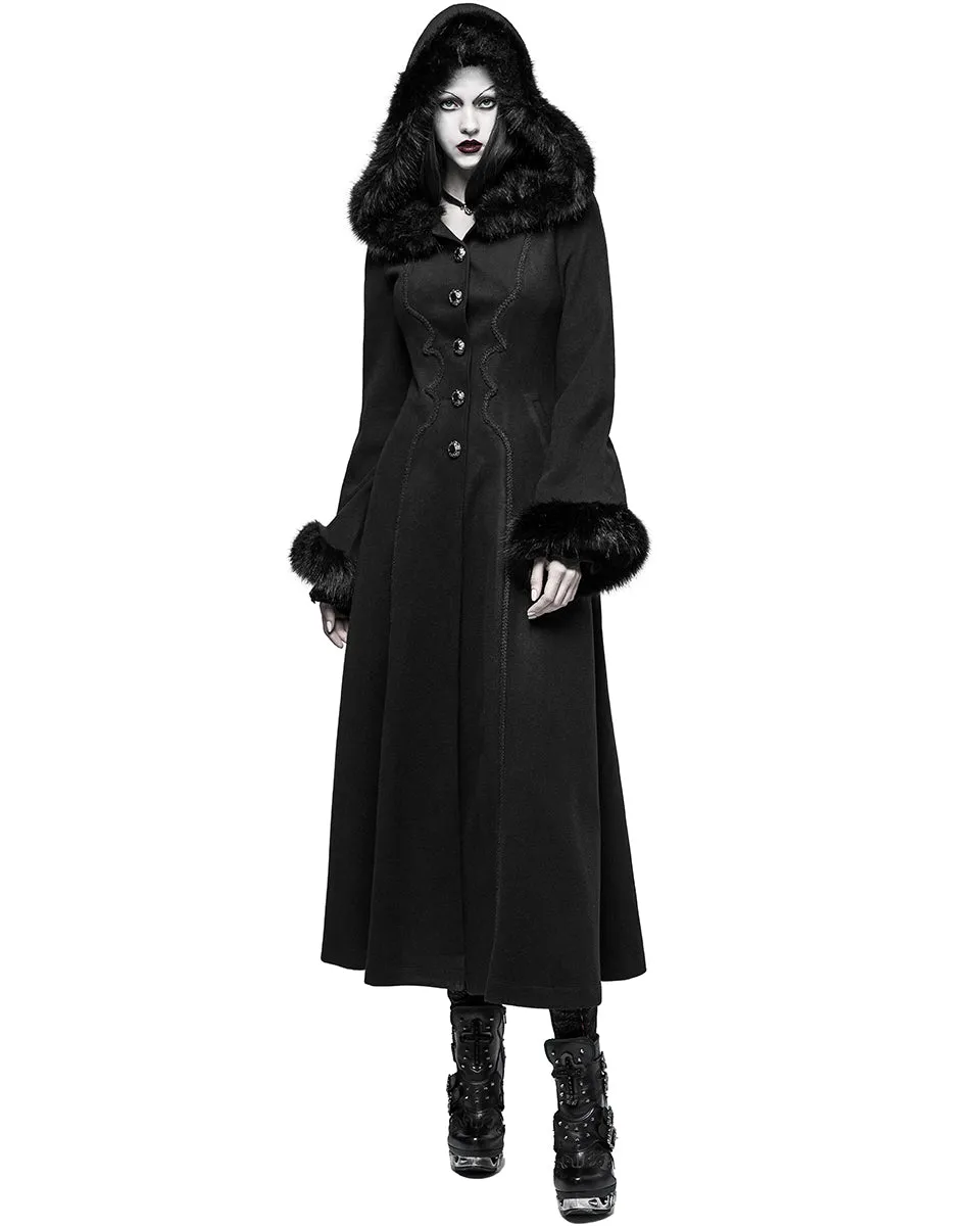 Punk Rave Solstice Womens Gothic Coat