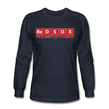 "Red Sox, The Elements Of A Champion" - Men's Long Sleeve T-Shirt