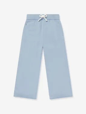 Ralph Lauren Girls Logo Joggers in Blue