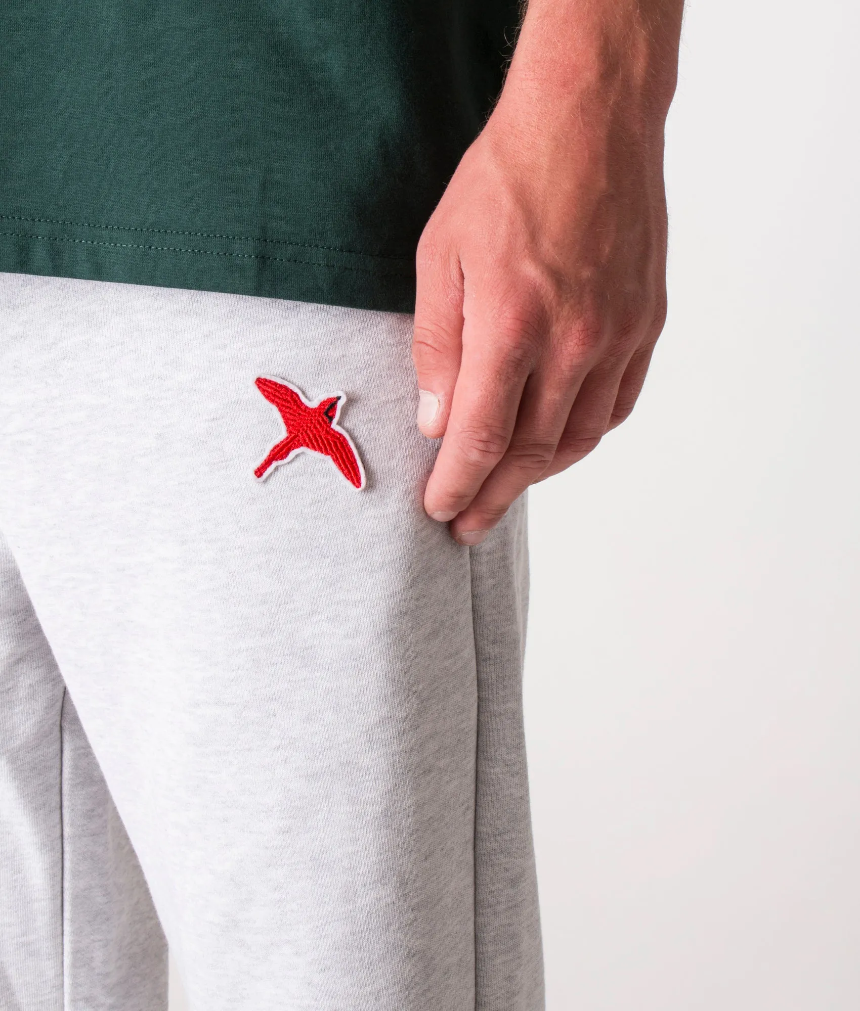 Relaxed Fit Rouge Bee Bird Joggers