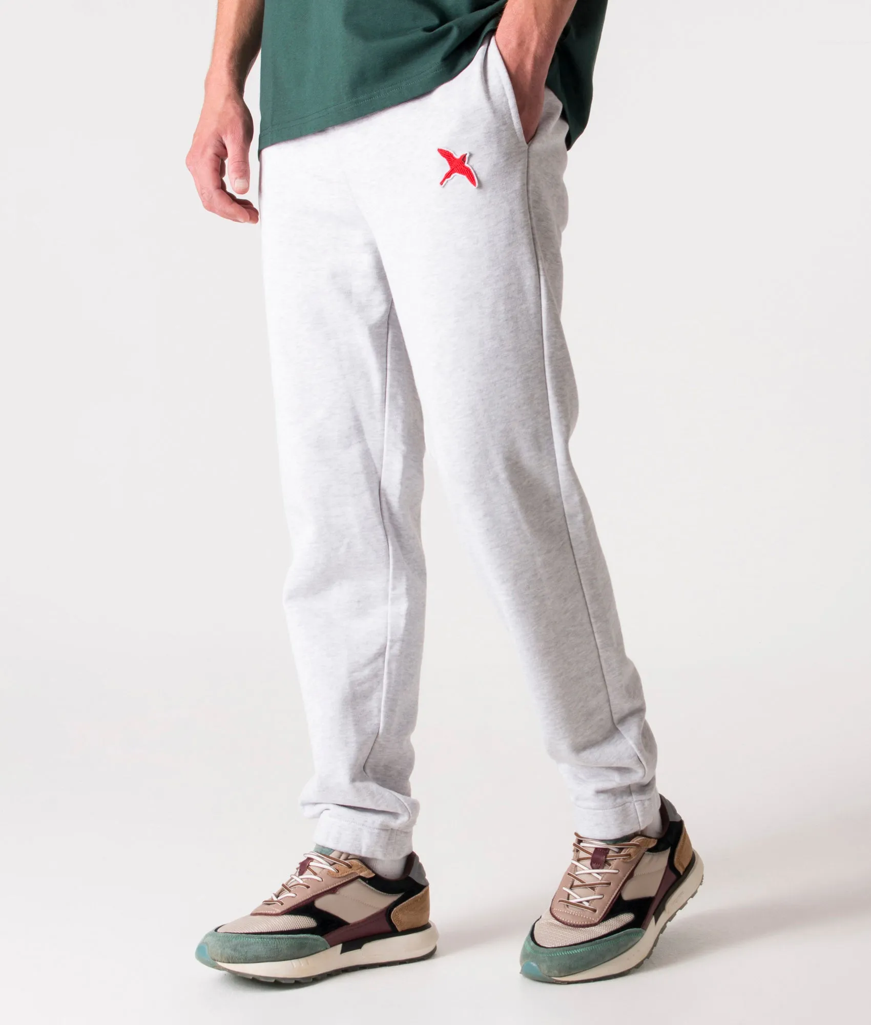 Relaxed Fit Rouge Bee Bird Joggers