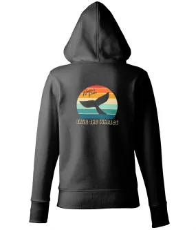 Retro 'Save The Whales' Women's Pullover Hoodie