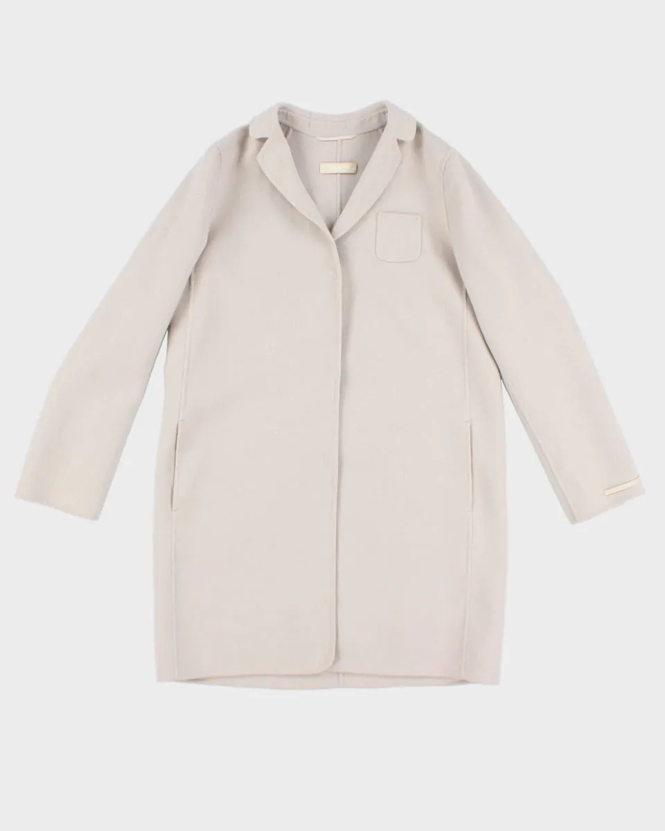 'S MaxMara Wool/Angora Light Coat - M