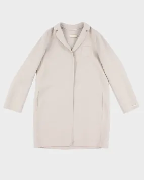 'S MaxMara Wool/Angora Light Coat - M