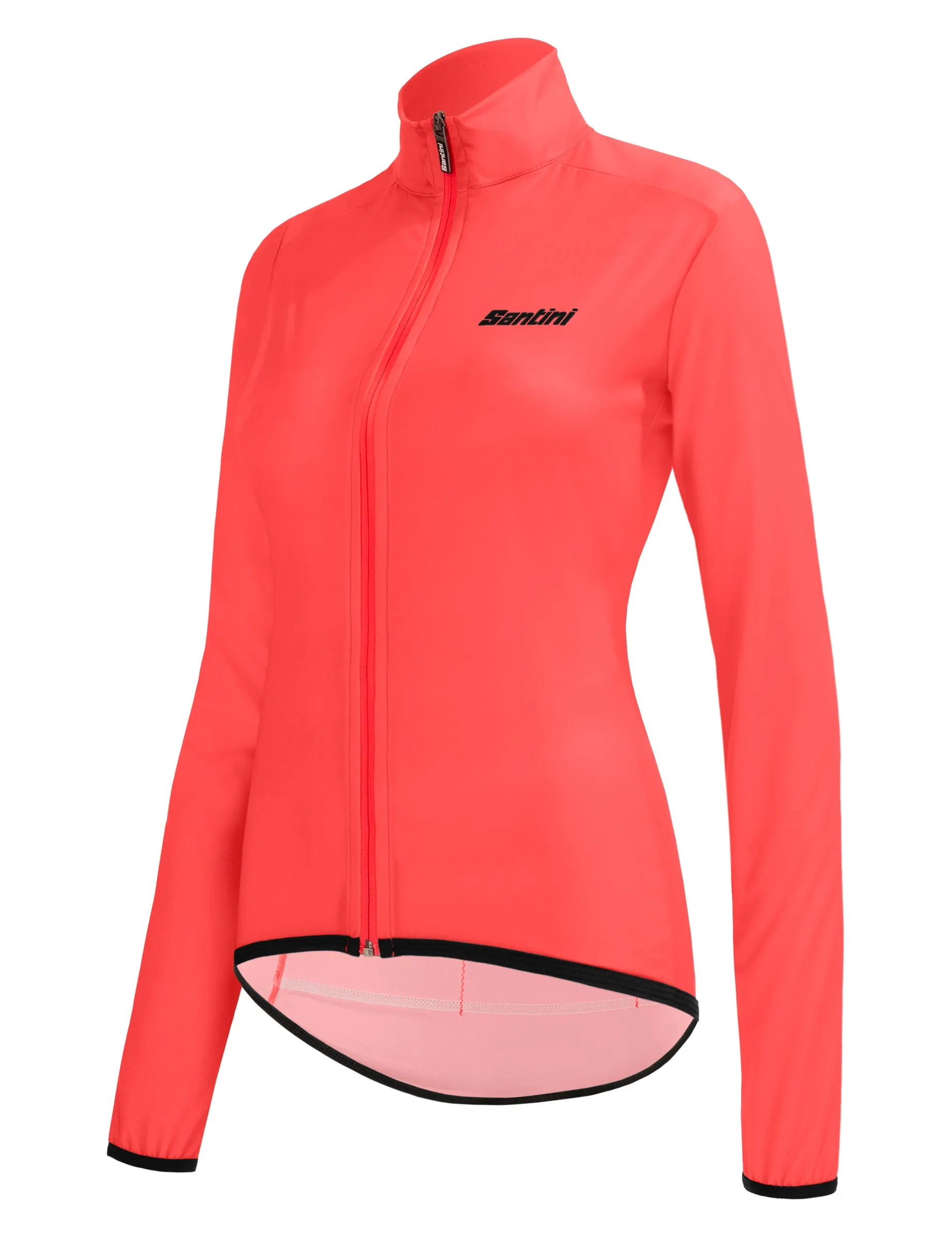 Santini Women's Nebula Puro Wind Jacket - Granatina Pink