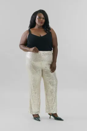 SEQUIN BELL PARTY PANT