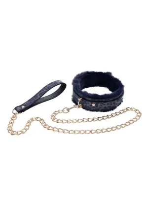 Sex and Mischief Cougar Fur Collar Andamp; Leash