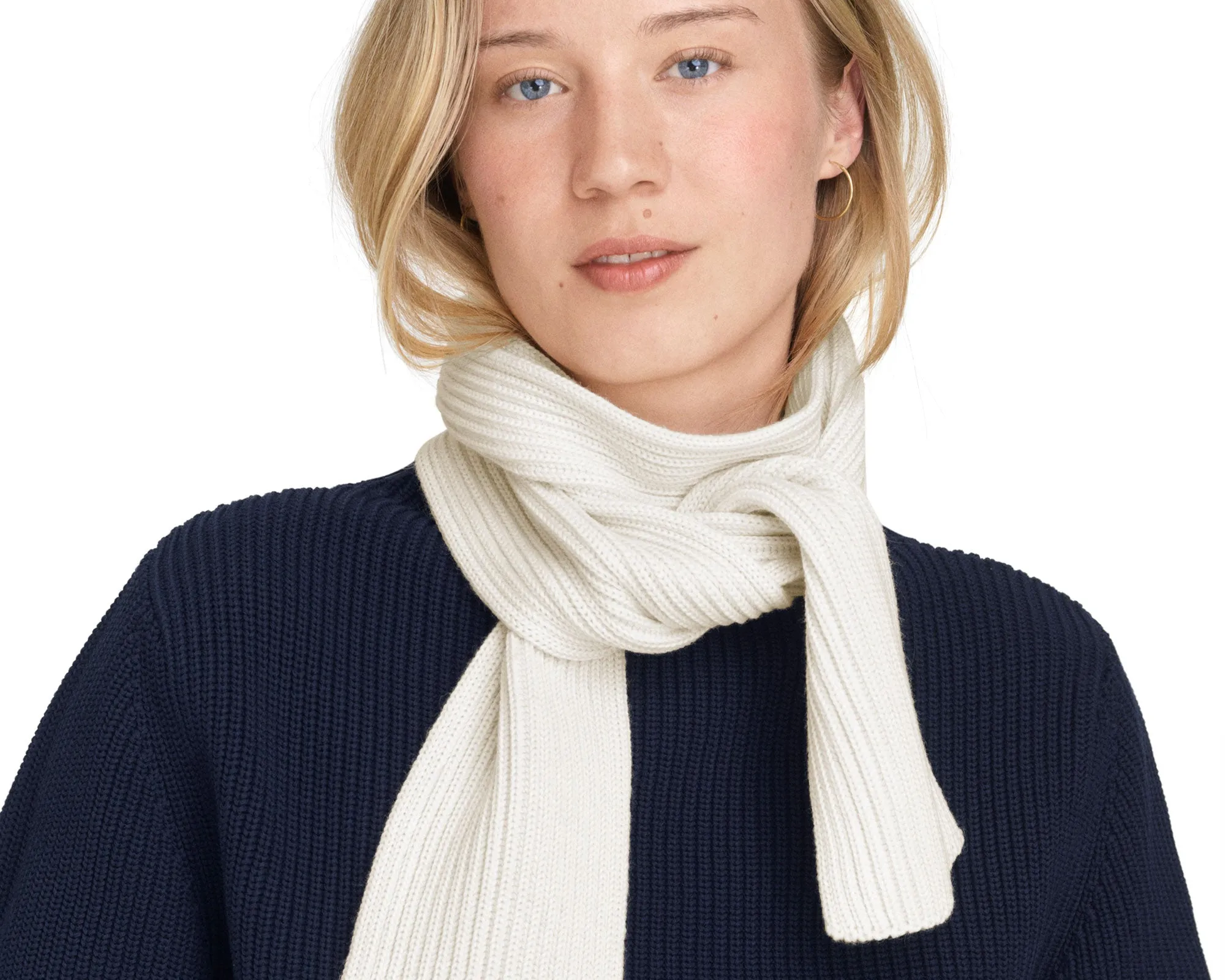 Short Scarf Lyserød