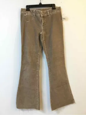 Silver Women Size 32 Tan corduroy Flare Pants