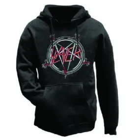 SLAYER PULLOVER HOODIE: PENTAGRAM