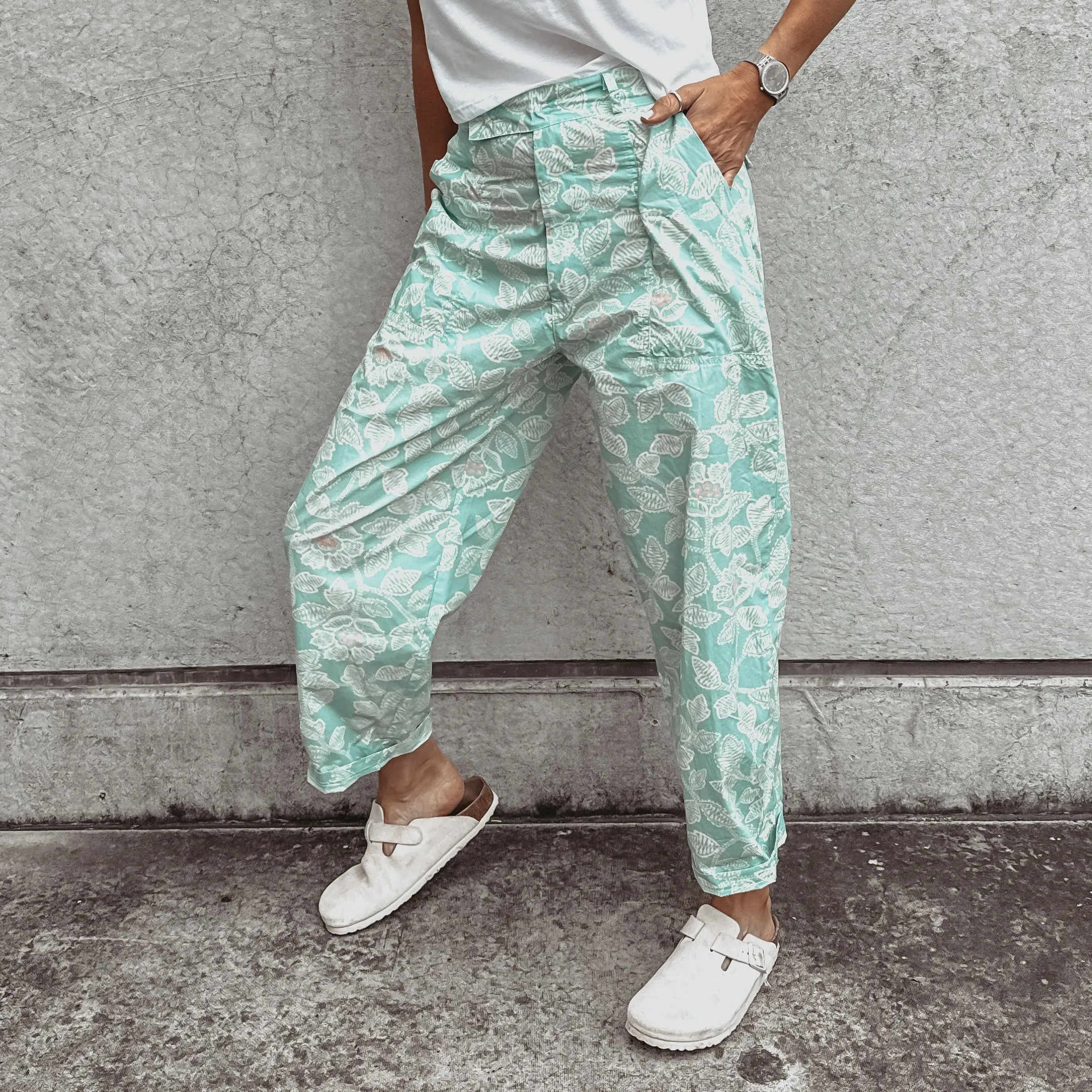 Slouchy summer mint chinos *SALE*