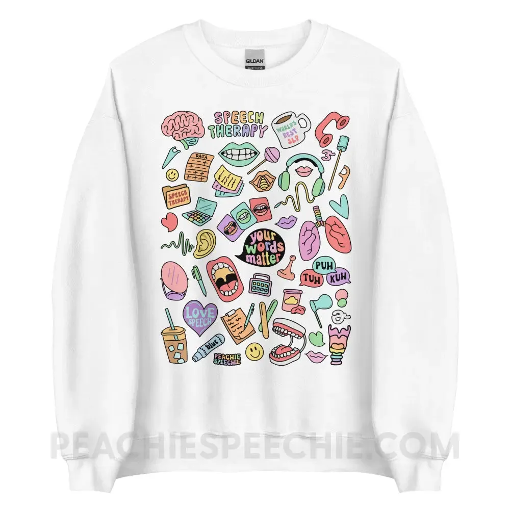 Speech Life Stuff Classic Sweatshirt