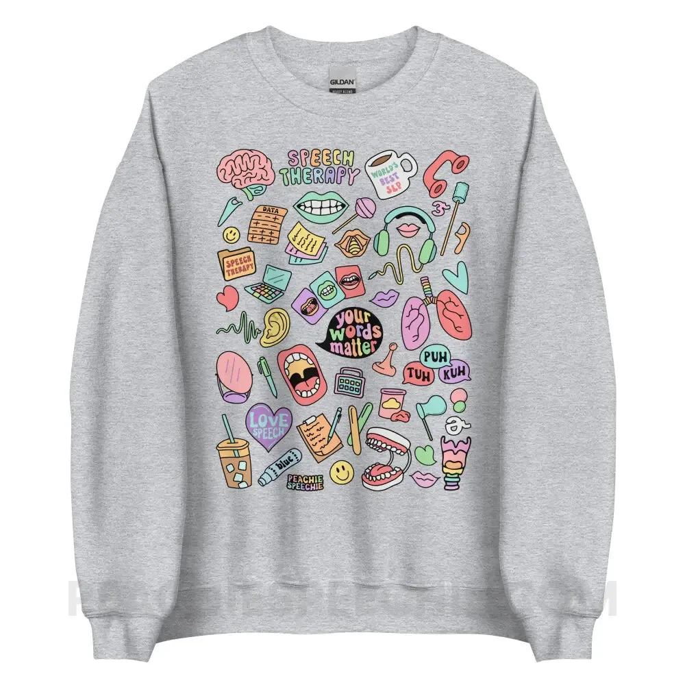 Speech Life Stuff Classic Sweatshirt