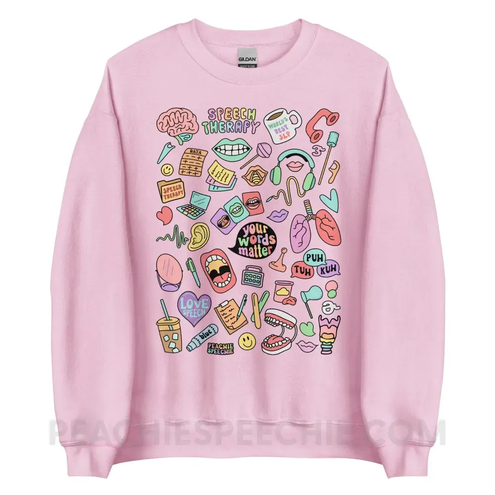 Speech Life Stuff Classic Sweatshirt