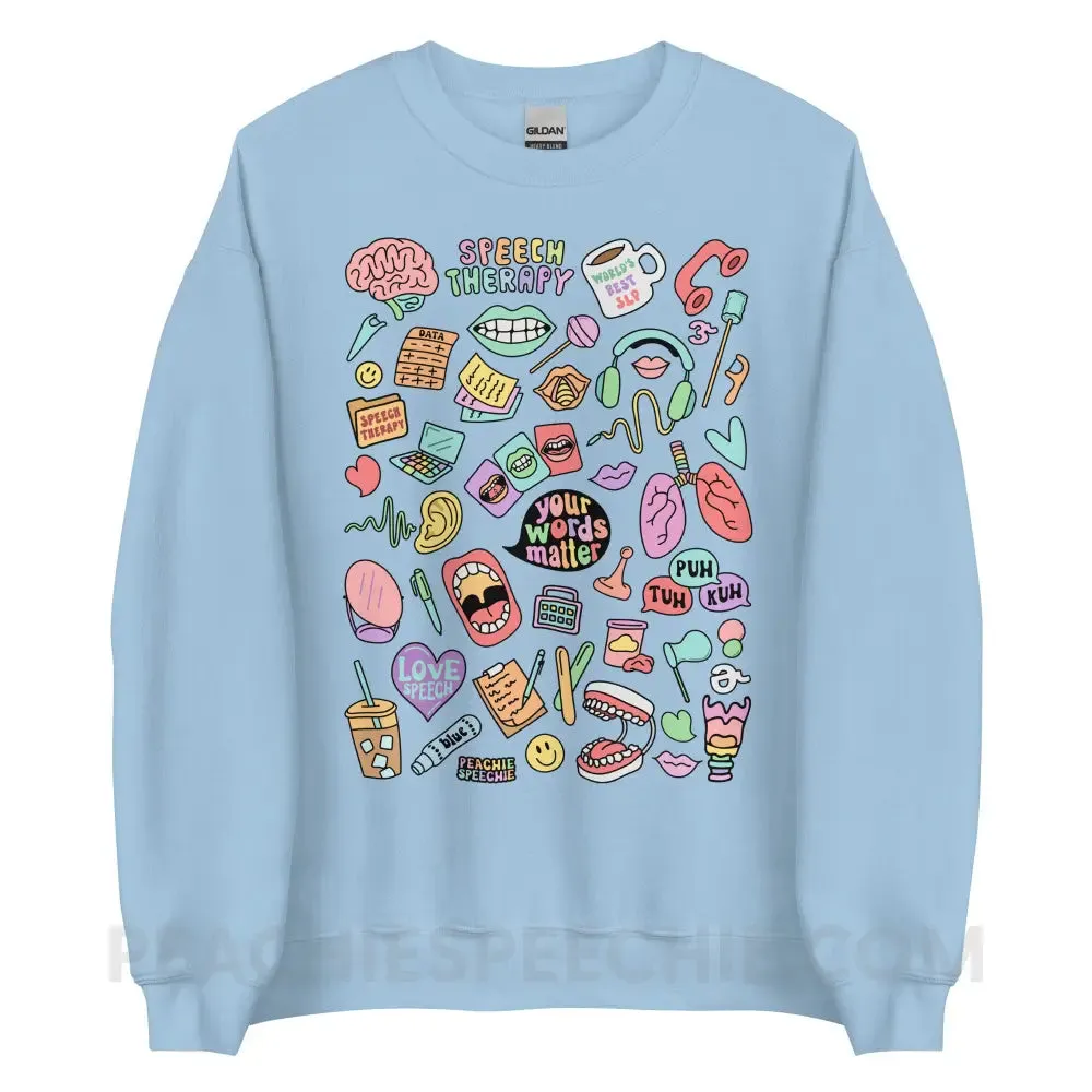 Speech Life Stuff Classic Sweatshirt