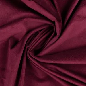 Stretch Cotton Needlecord - Burgundy - END OF BOLT 40cm