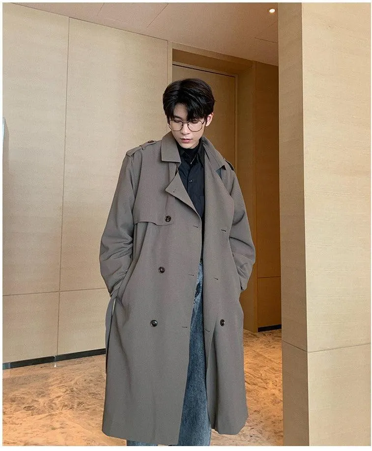 Suit Double-breasted Trench Coat