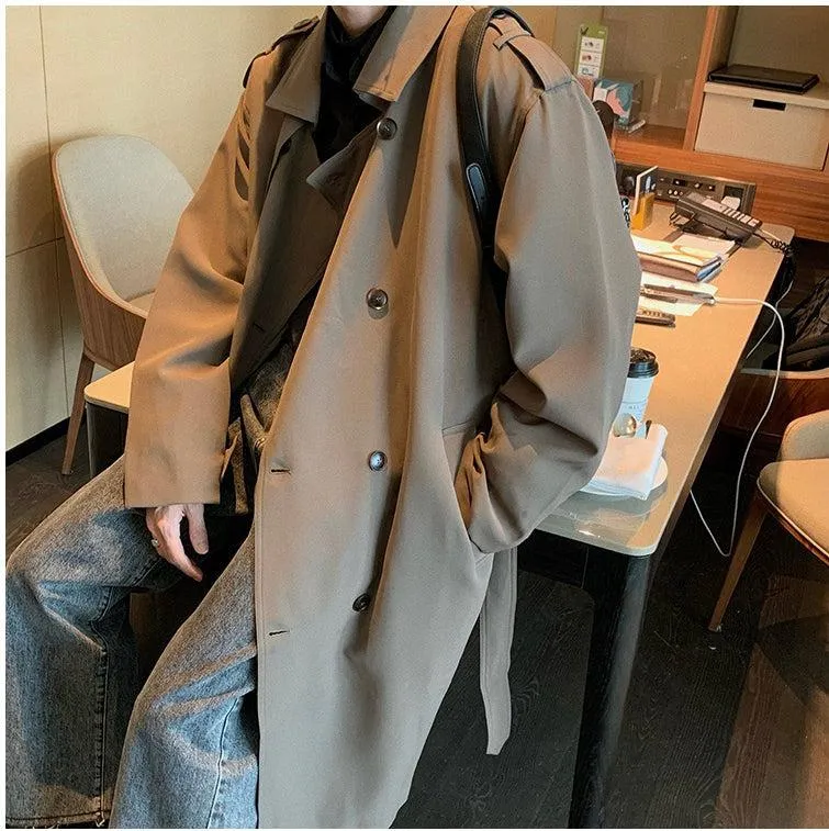 Suit Double-breasted Trench Coat