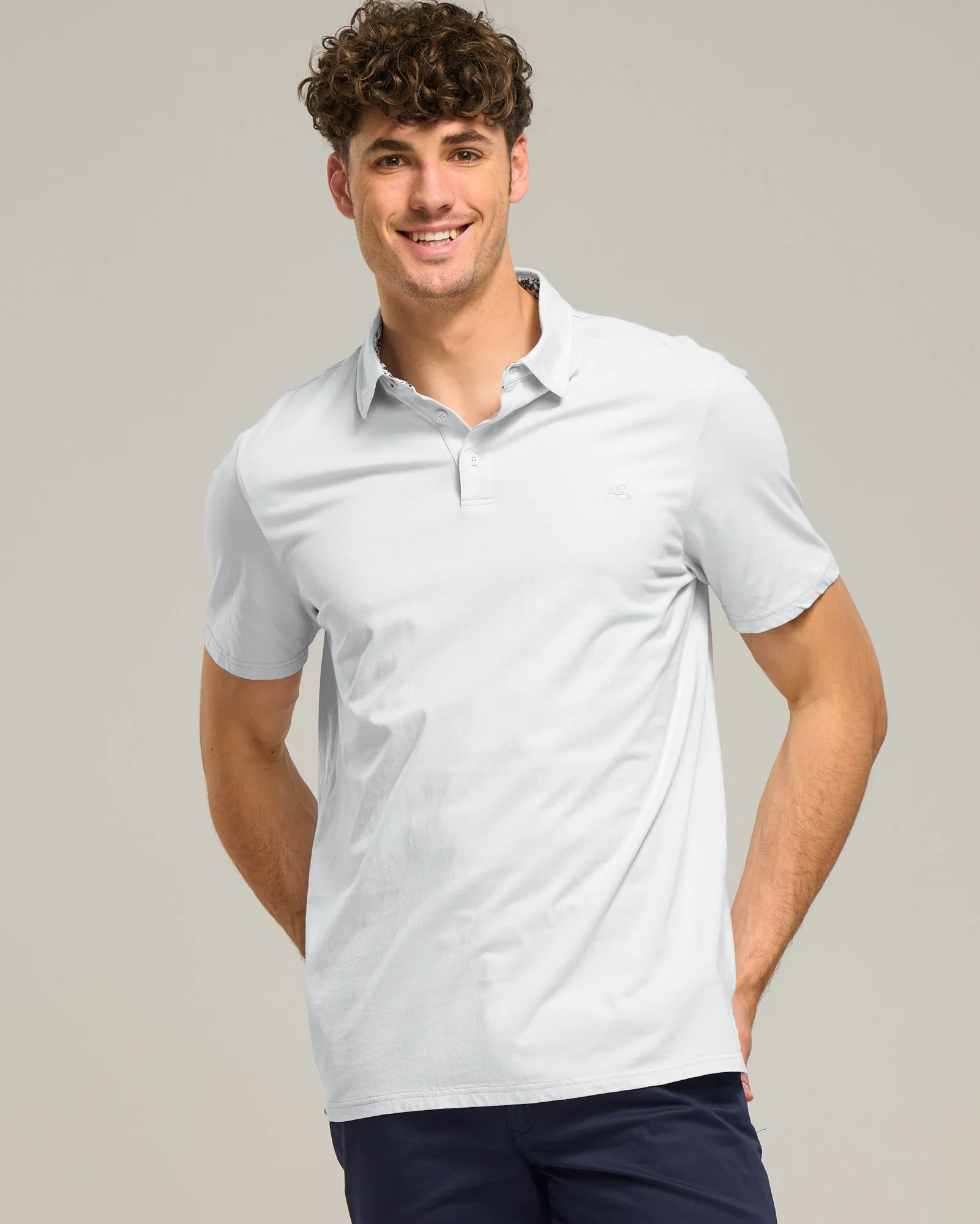 SUPIMA COTTON SS POLO CONTRAST